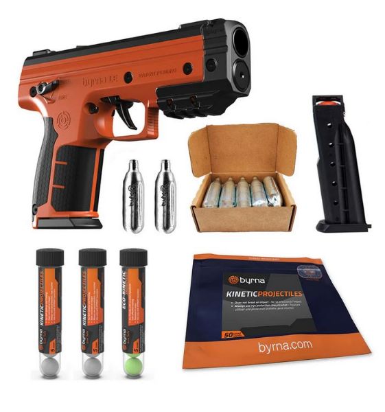 Byrna LE Canada Kit - Orange, Launcher Pistol