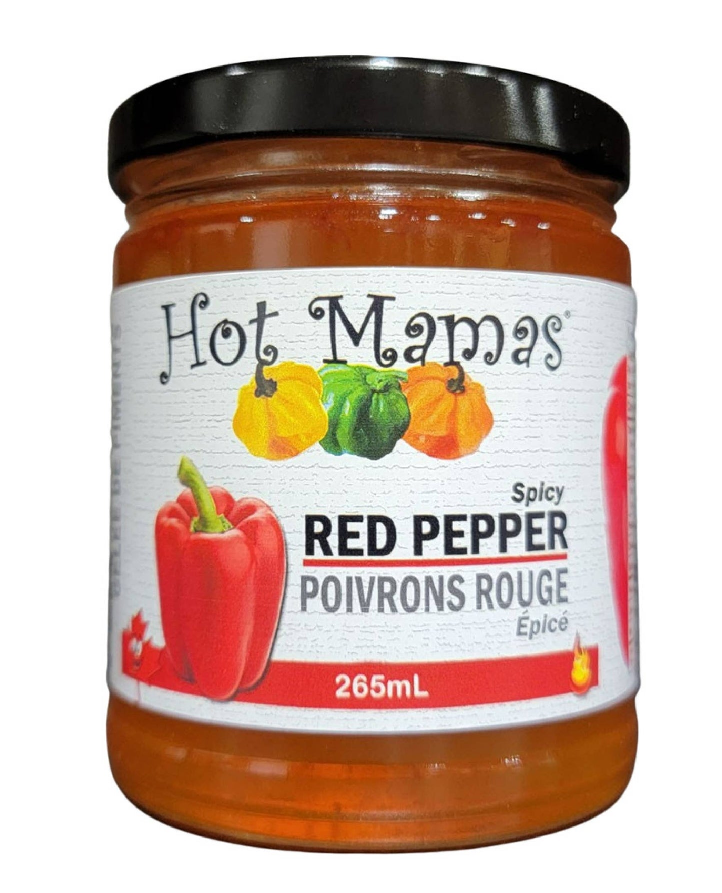 Hot Mamas Spicy Red Pepper Jelly Hot Mamas Foods Inc