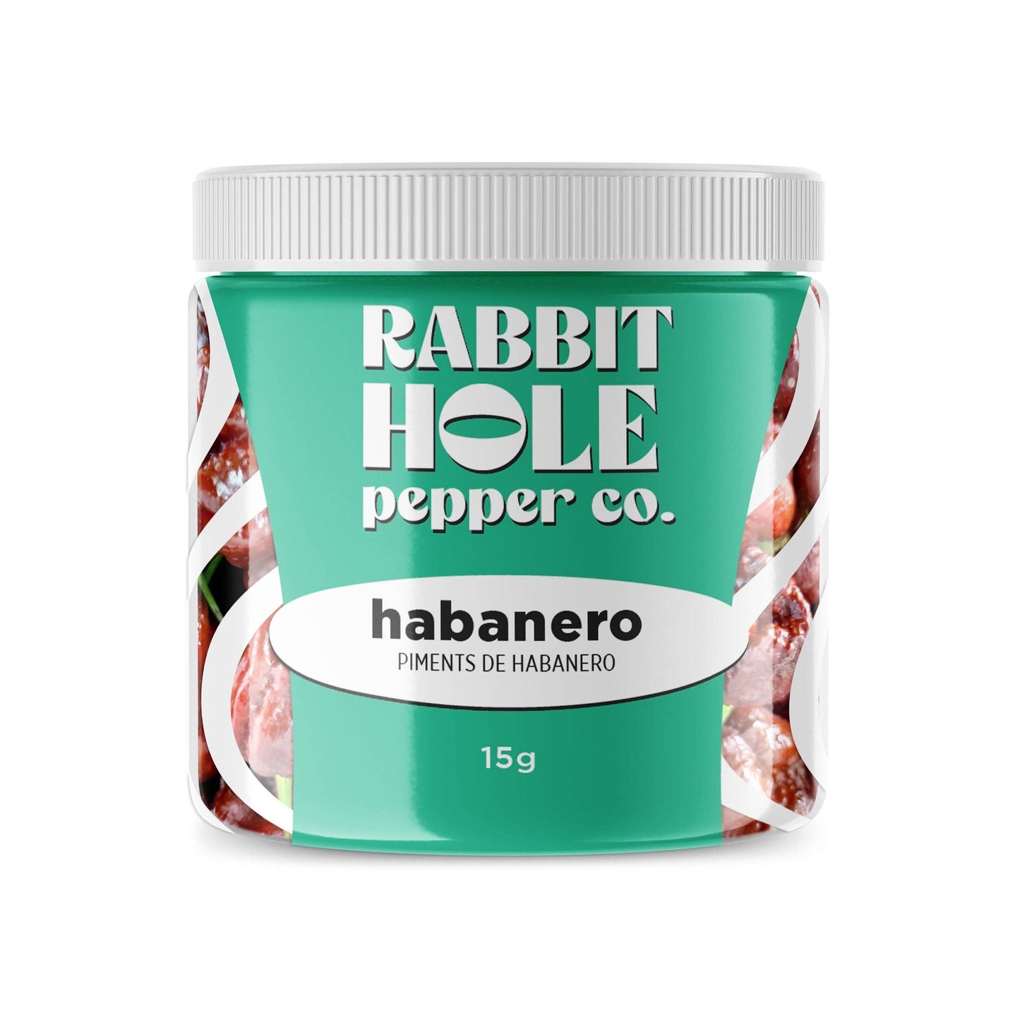 Rabbit Hole Habanero Dried Pepper Pods (350,000 SHU) Rabbit Hole Pepper Co.