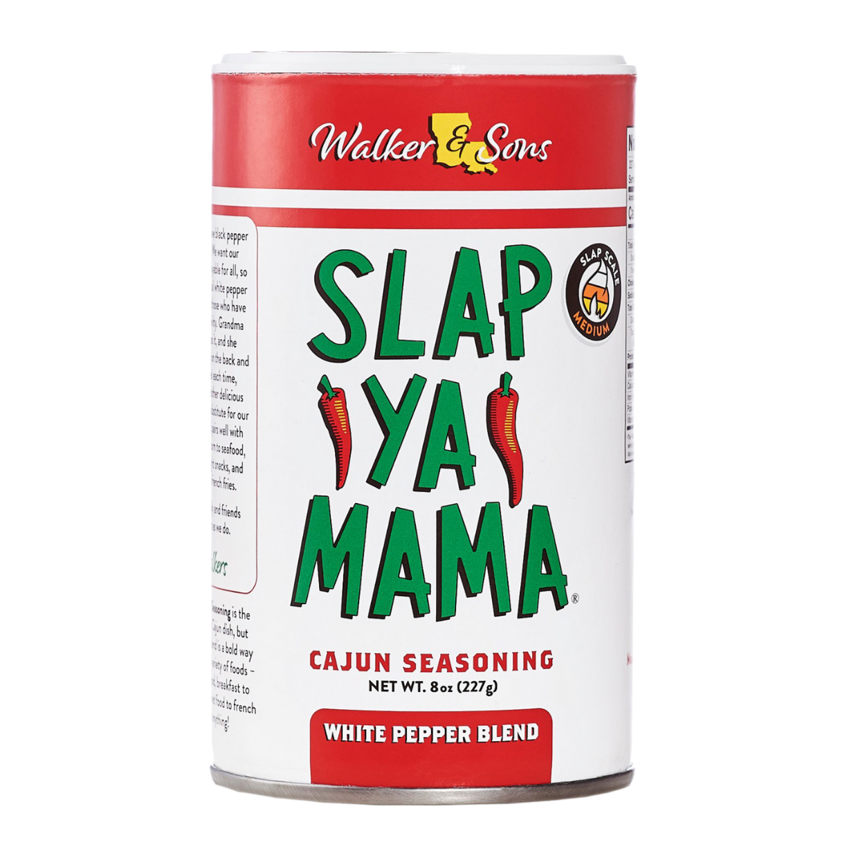 Slap ya Mama White Pepper Blend Seasoning SLAP YA MAMA
