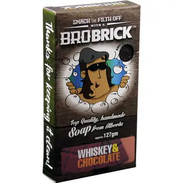 Bro Brick whiskey and chocolate bro brick