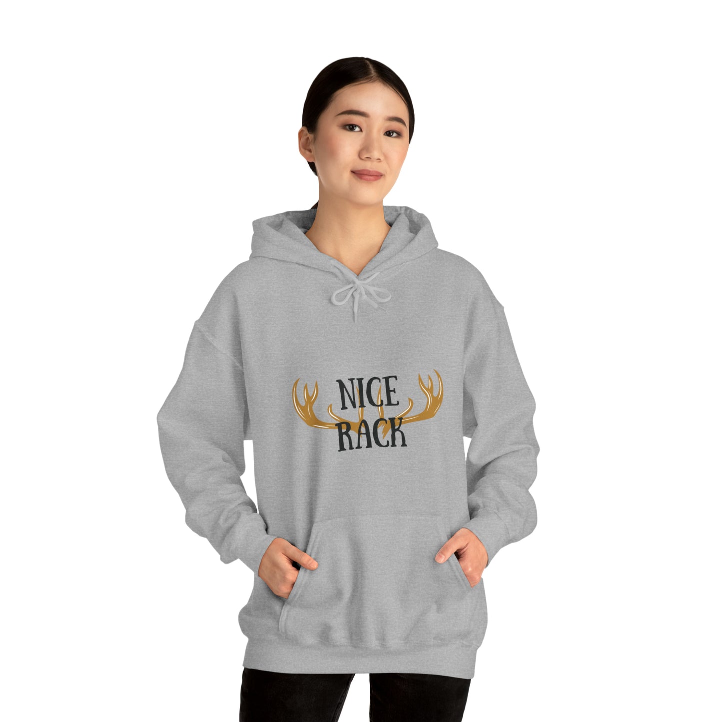 Nice Rack - Unisex Heavy Blend™ Hooded Sweatshirt