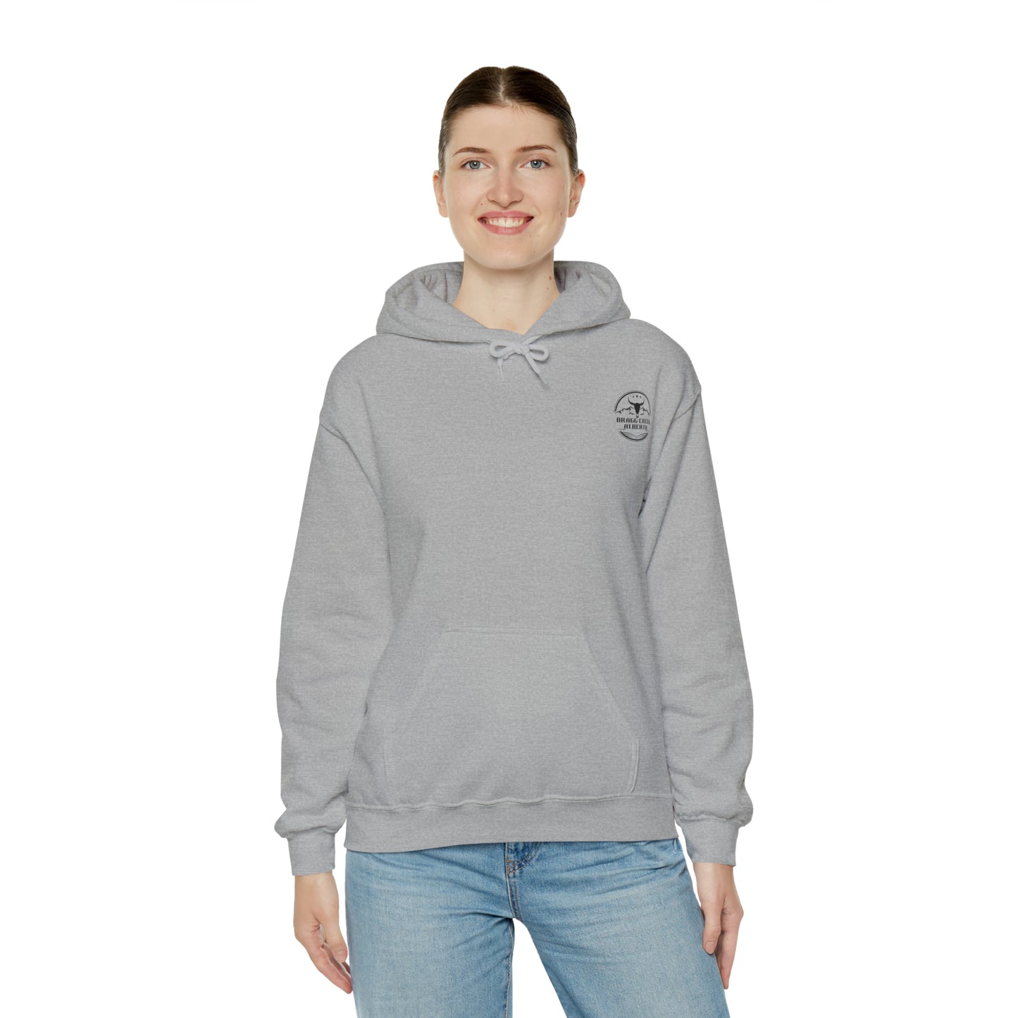 Bragg Creek Alberta Hoodie- Unisex Heavy Blend™ Hooded Sweatshirt