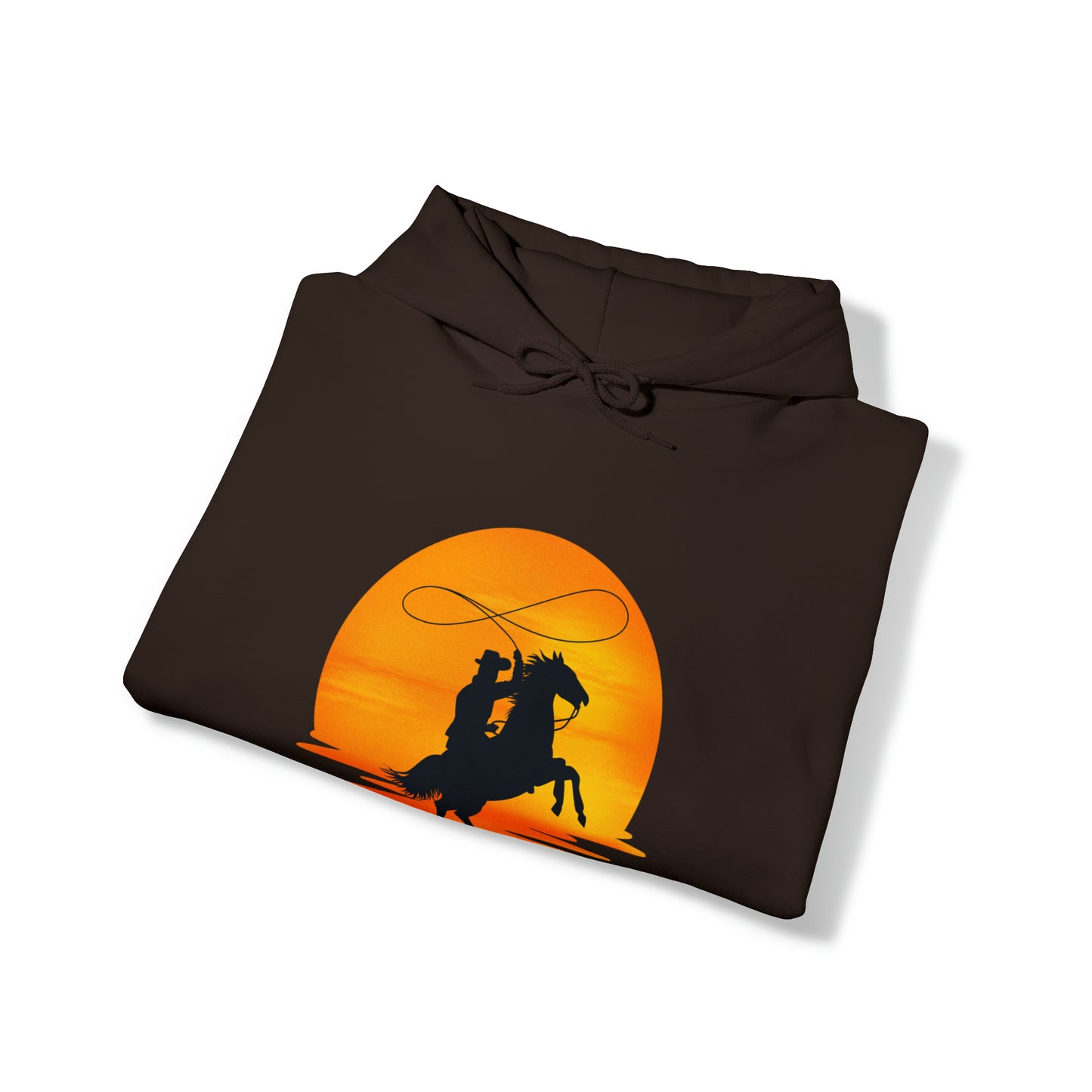 Cowboy sunset - Unisex Heavy Blend™ Hooded Sweatshirt