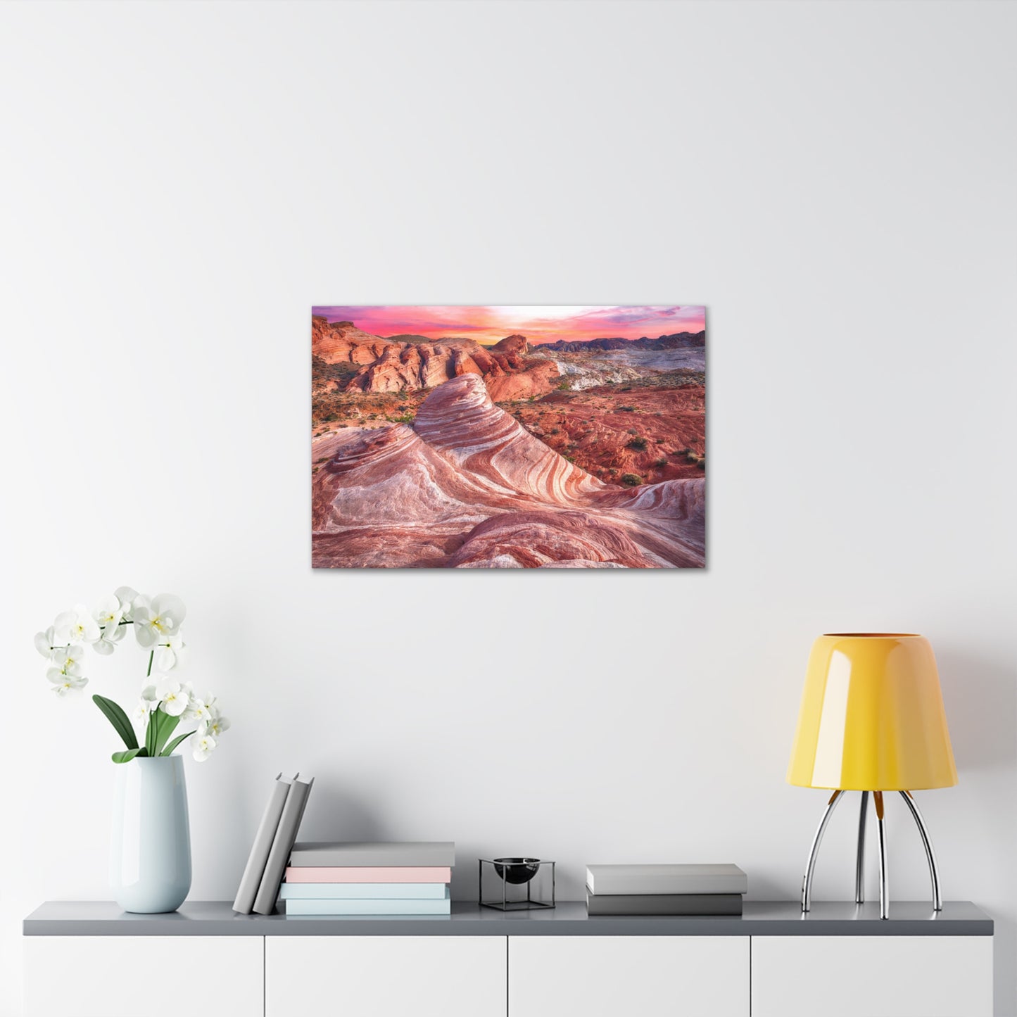 Valley of Fire Wave Rock Canvas Gallery Wraps