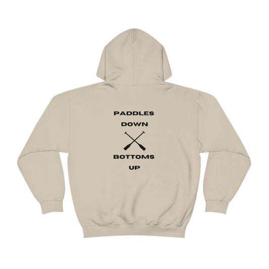 Unisex Heavy Blend™ Hooded Sweatshirt - Paddles Down Bottoms Up