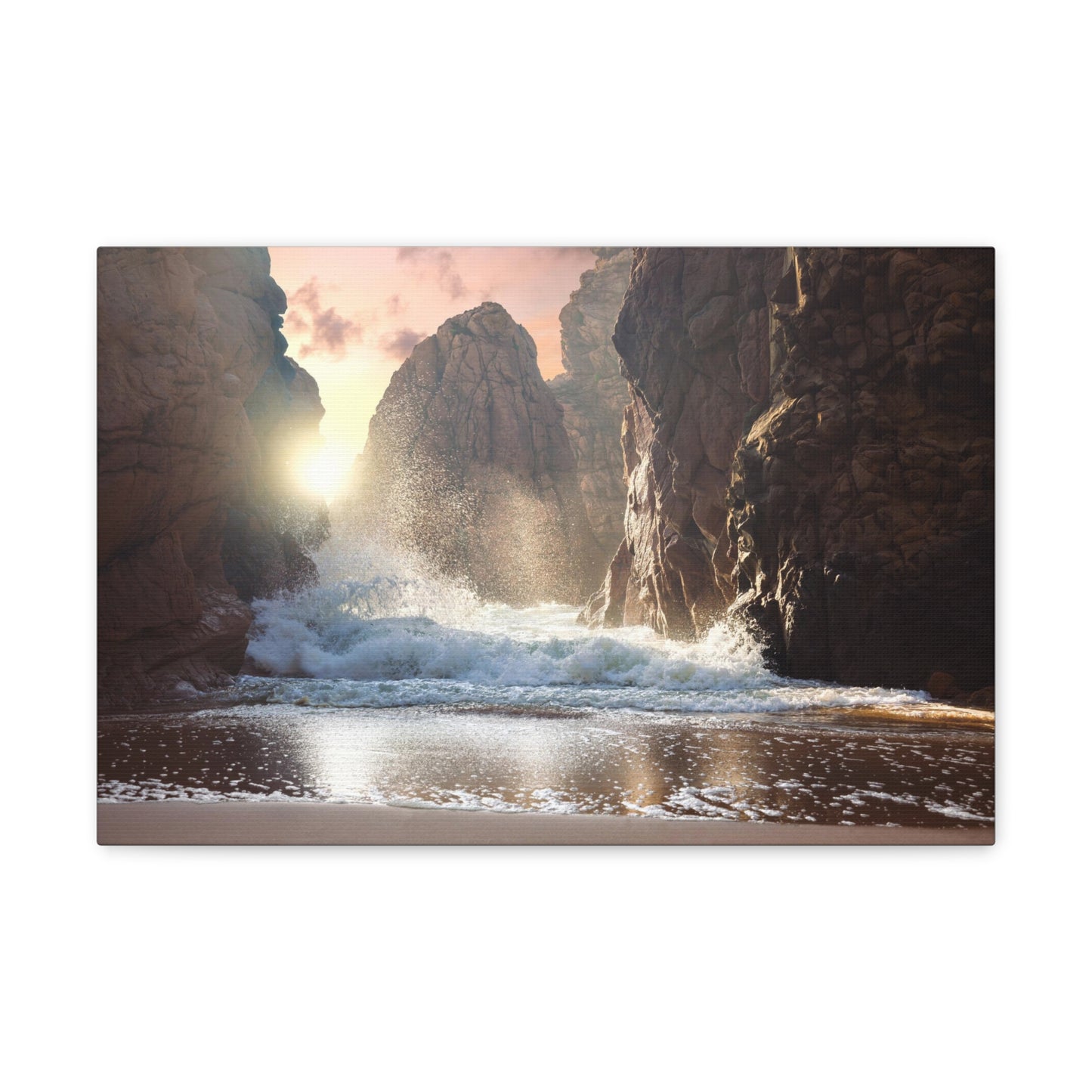 Ocean Sunset Canvas Gallery Wraps