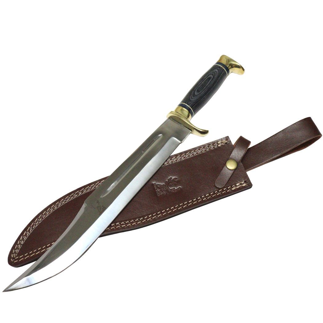 18" The BoneEdge Steel Blade Hunting Knife