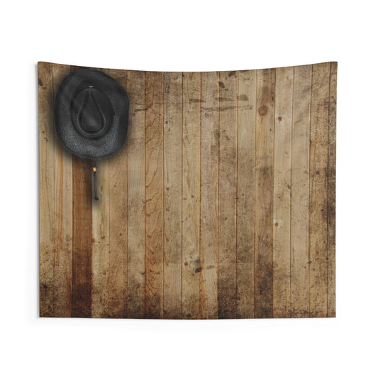 Cowboy Hat Indoor Wall Tapestries