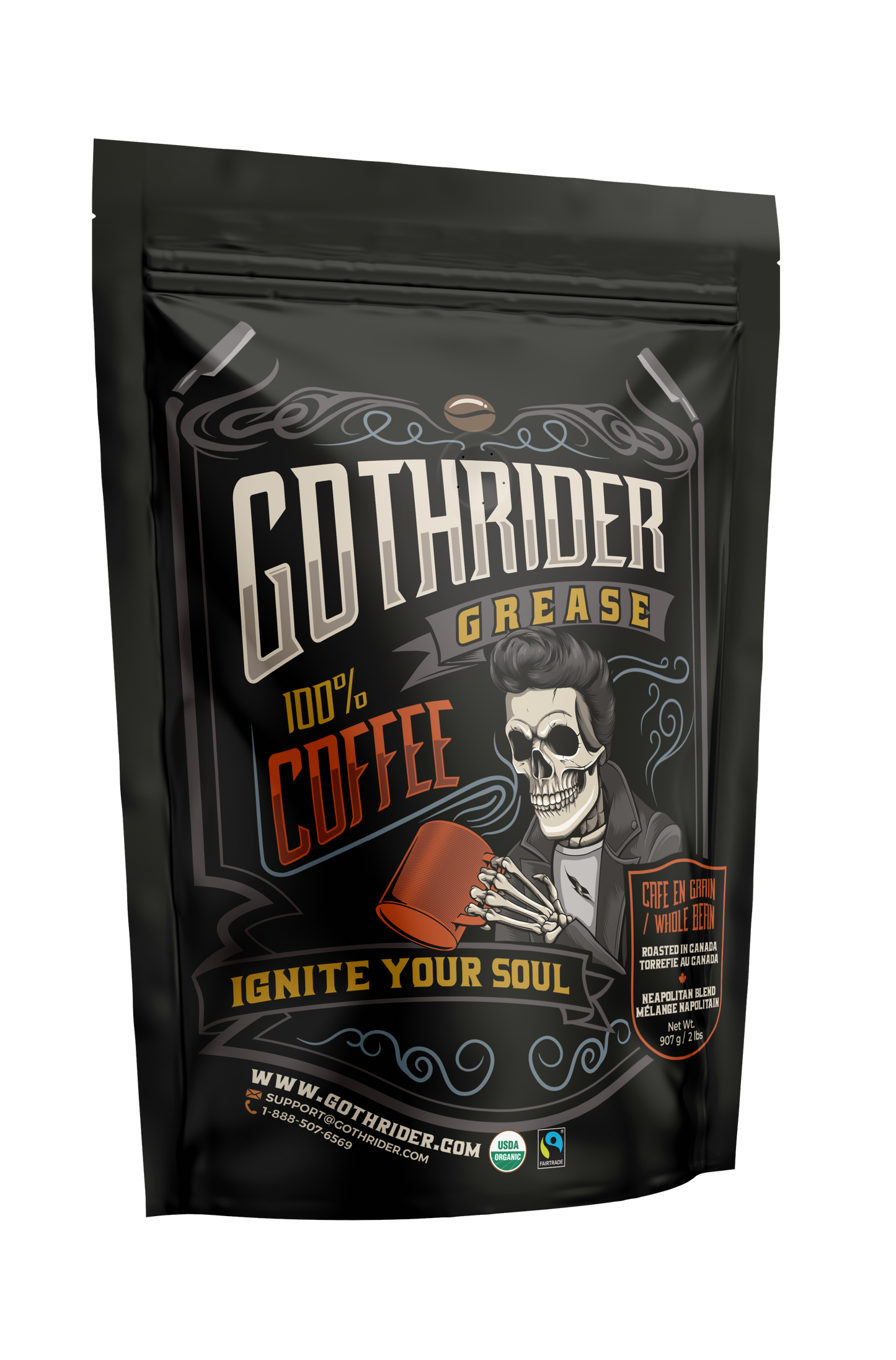 GothRider Grease Coffee GothRider