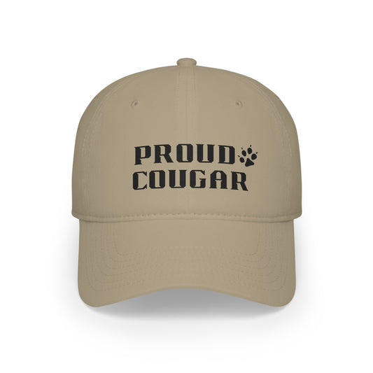 Low Profile Baseball Cap - Proud Cougar