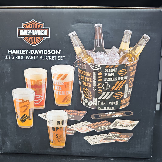 Harley Davidson Party Bucket Set