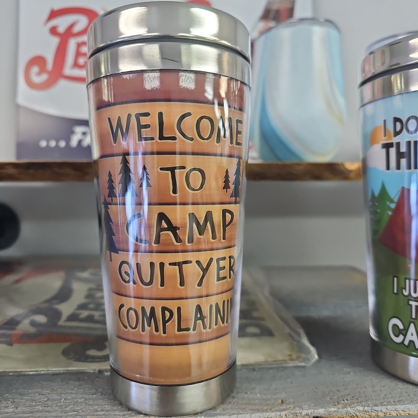 Camping cups Travel coffee tumbler