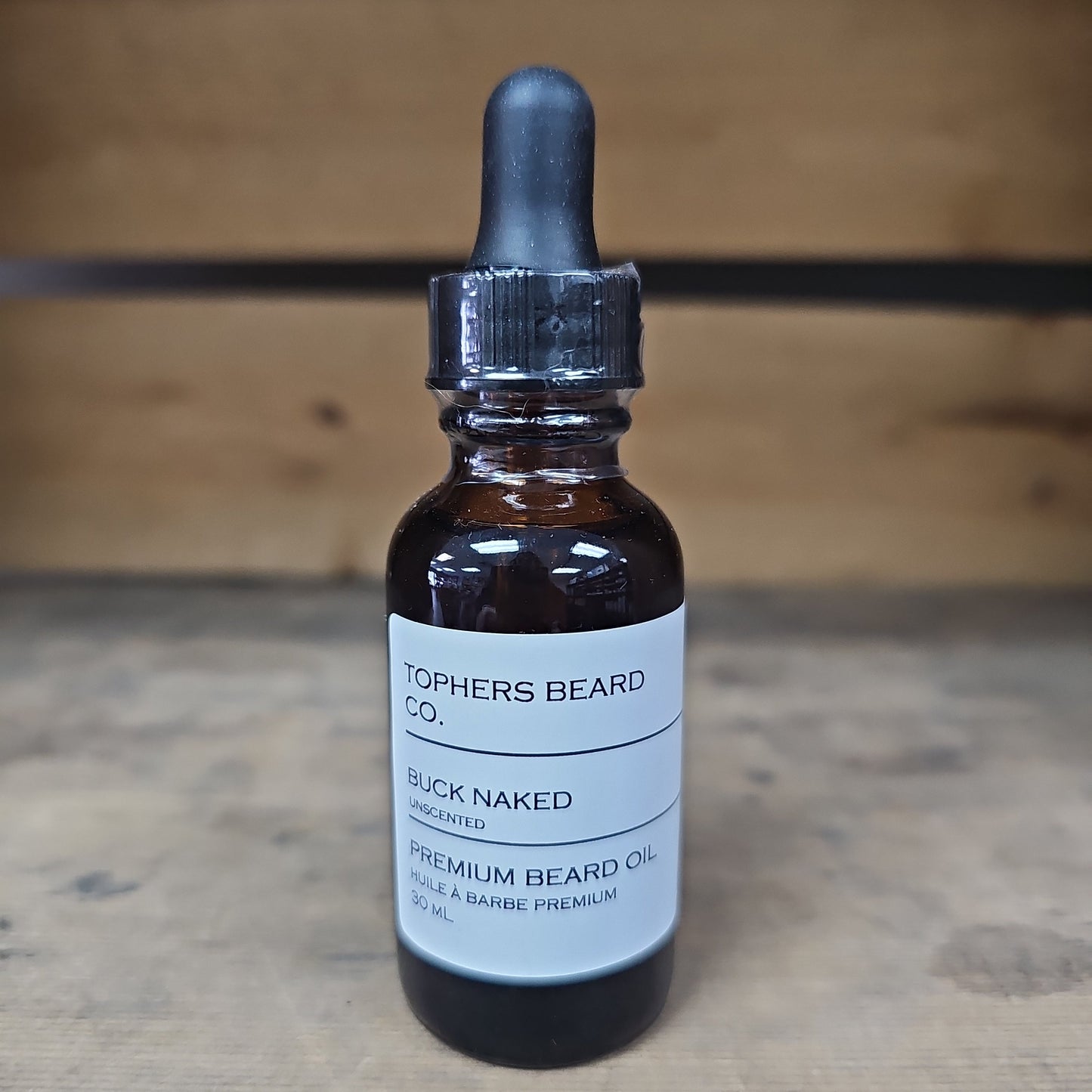 Tophers Beard CO Buck Naked Beard Oil 🇨🇦 Tophers beard company