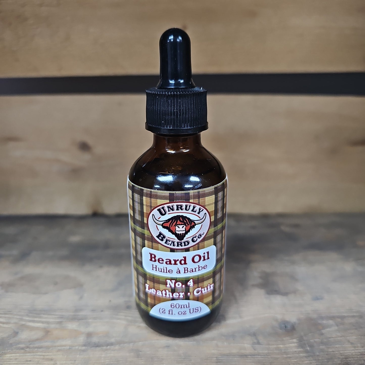 Unruly Beard Leather No.4 Beard Oil 🇨🇦 unruly beard