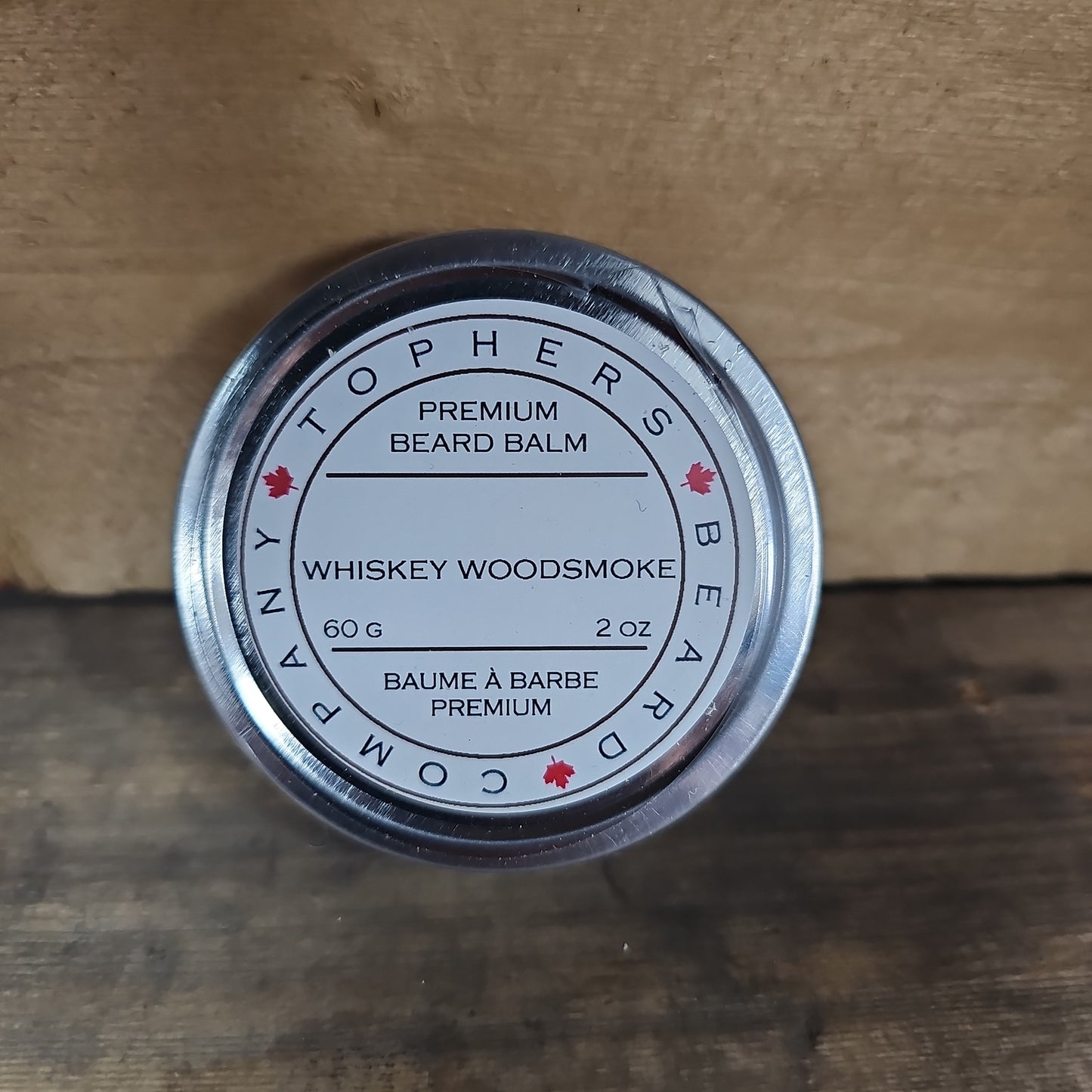 Tophers Beard CO Whiskey and Woodsmoke Beard Balm 🇨🇦