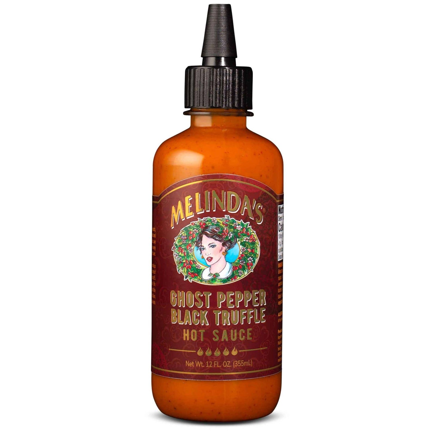 Melinda's Ghost Pepper Black Truffle Sauce Melinda’s Foods, LLC