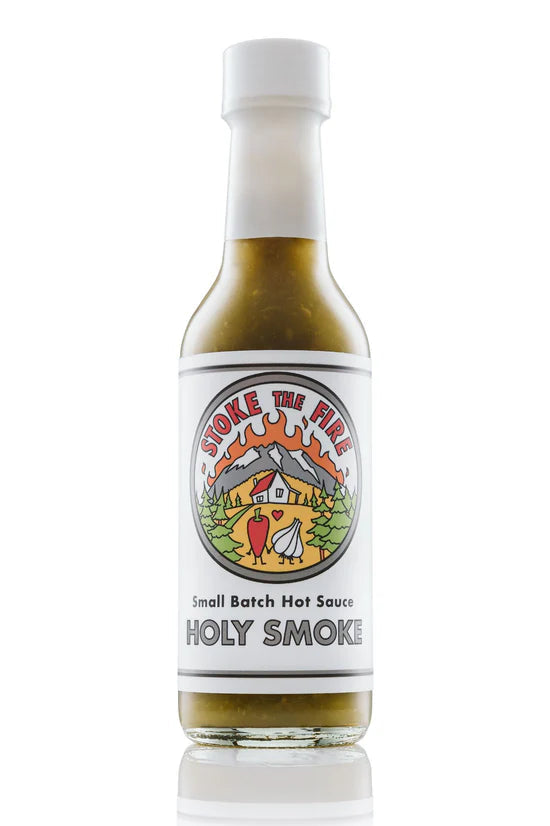 Stoke the Fire Holy Smoke Hot Sauce stoke the fire
