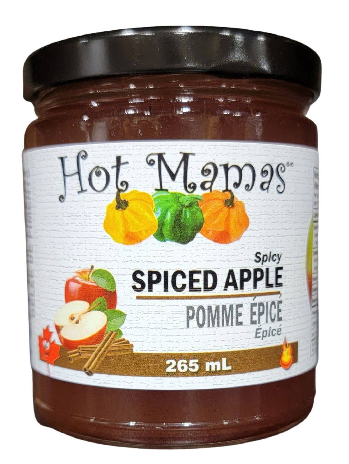 Hot Mamas Spiced Apple Pepper Jelly Hot Mamas Foods Inc