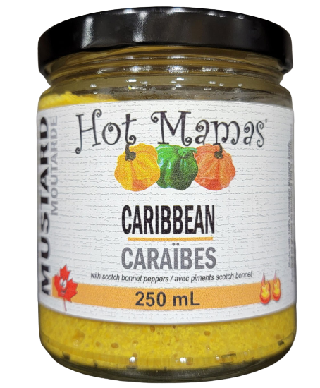 Hot Mamas Caribbean Mustard Spicy Hot Mamas Foods Inc
