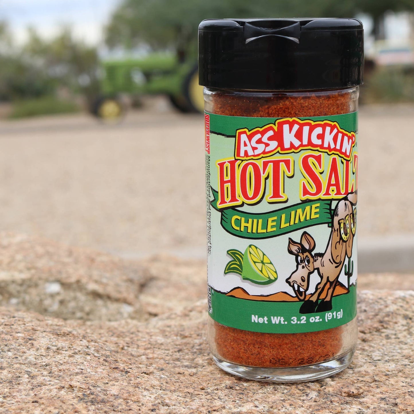 Ass Kickin’ Chile Lime Hot Salt – 3.2 oz. Southwest Specialty Food
