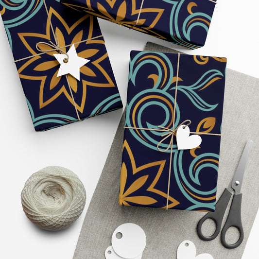 Classic Pattern All Ocassion Gift Wrap Papers