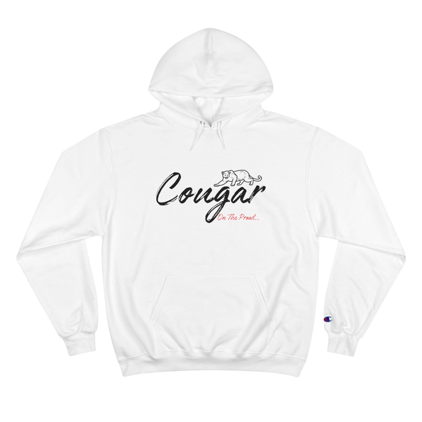 Champion Hoodie - Cougar on the Prowl