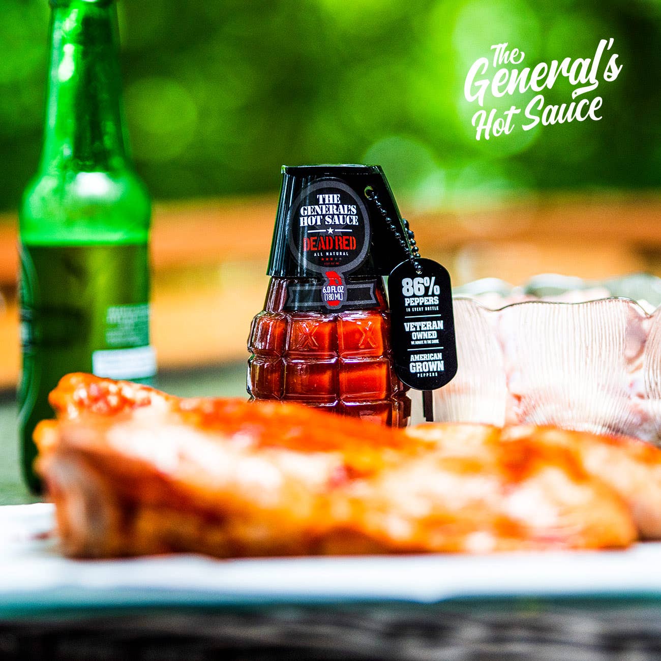 Dead Red - The General's Hot Sauce The General's Hot Sauce