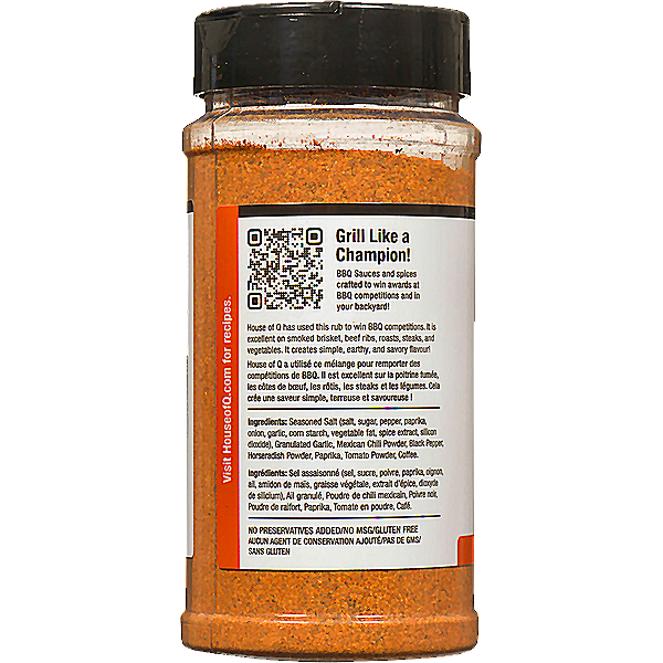 House Of Q Competition Beef Rub