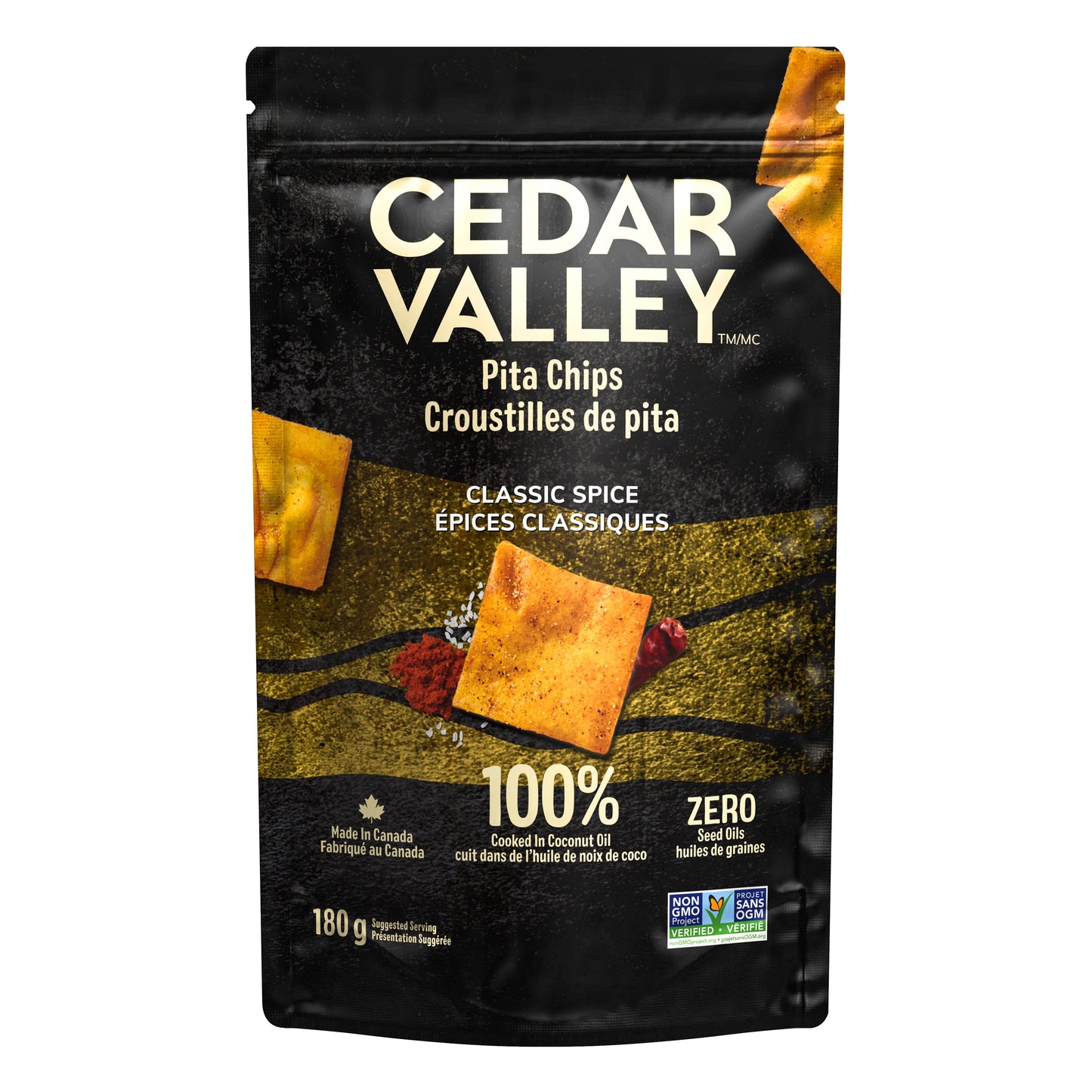 Cedar Valley Classic Spice Pita Chips Cedar Valley
