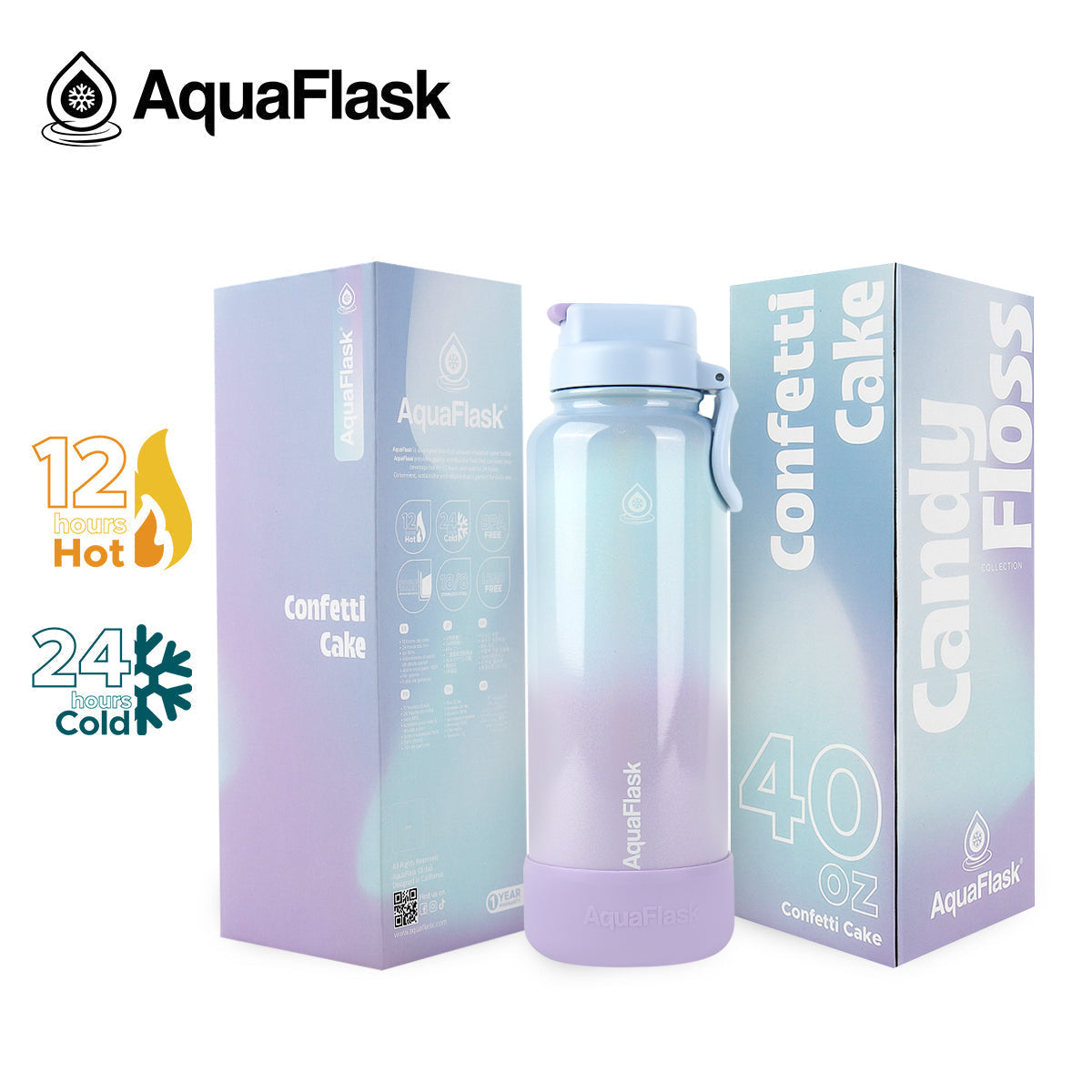 AquaFlask 40oz Dream Collection 4 – Limited Edition Double Wall Hot & Cold Leak-Proof Travel Tumbler aquaflaskcanada