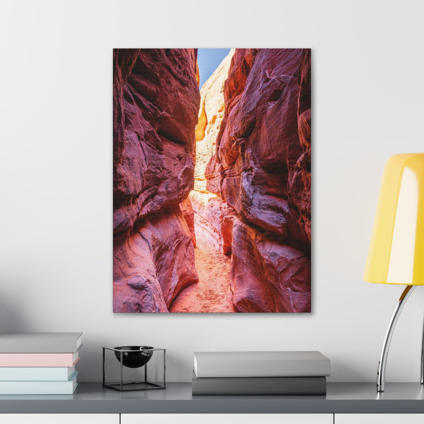 Slot Canyons In Valley of Fire Canvas Gallery Wraps