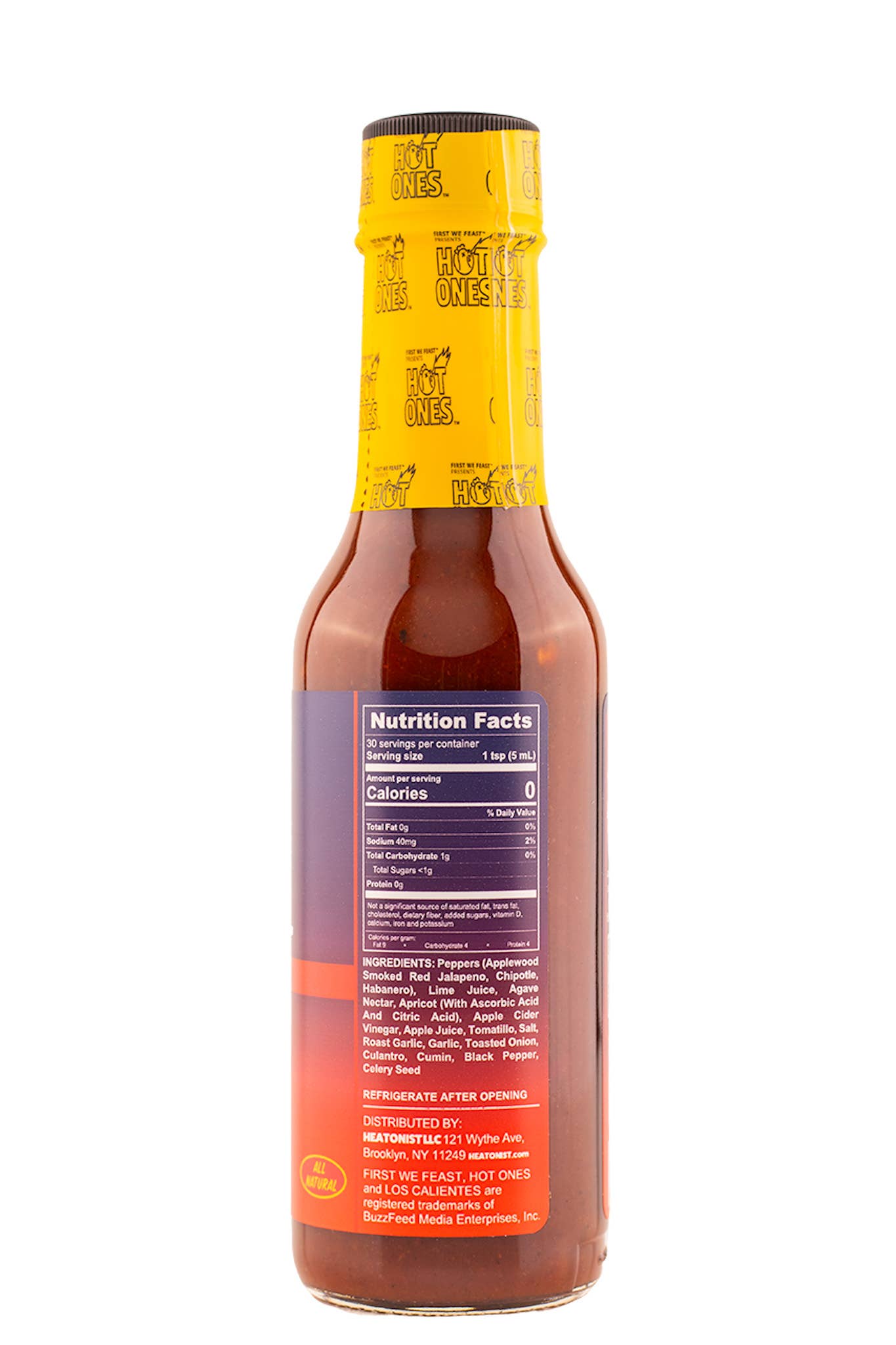 Los Calientes Barbacoa | Hot Ones Hot Sauce Heatonist