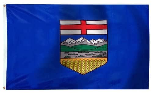 Alberta 3x5 Polyester Flag Worldwide Souvenir Mart