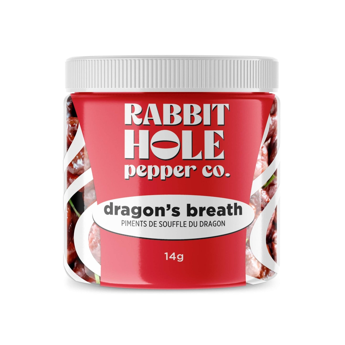 Rabbit Hole Dragon’s Breath Dried Pepper Pods (2,480,000 SHU) Rabbit Hole Pepper Co.