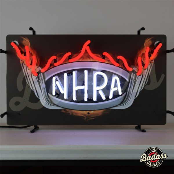 NHRA Junior Neon Sign Badass Garage