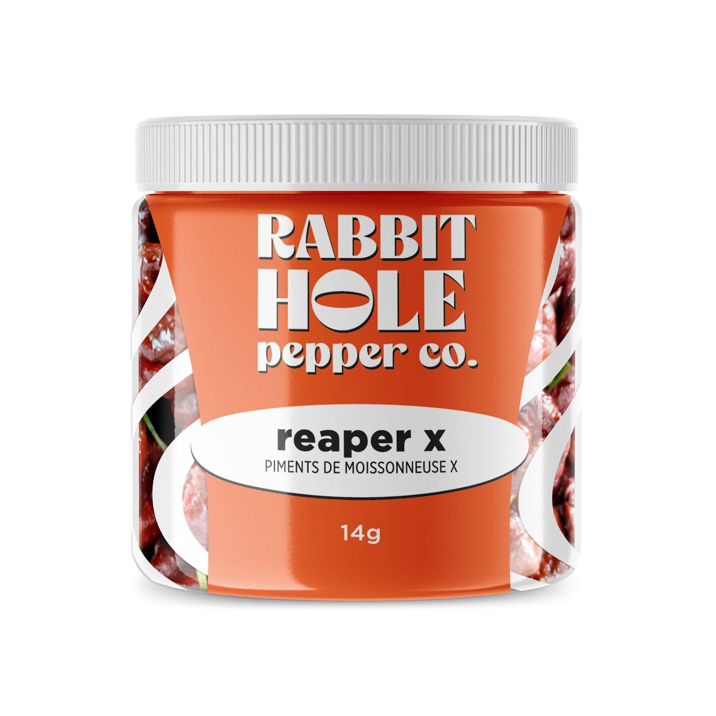 Rabbit Hole Reaper X Dried Pepper Pods (2,693,000 SHU) Rabbit Hole Pepper Co.