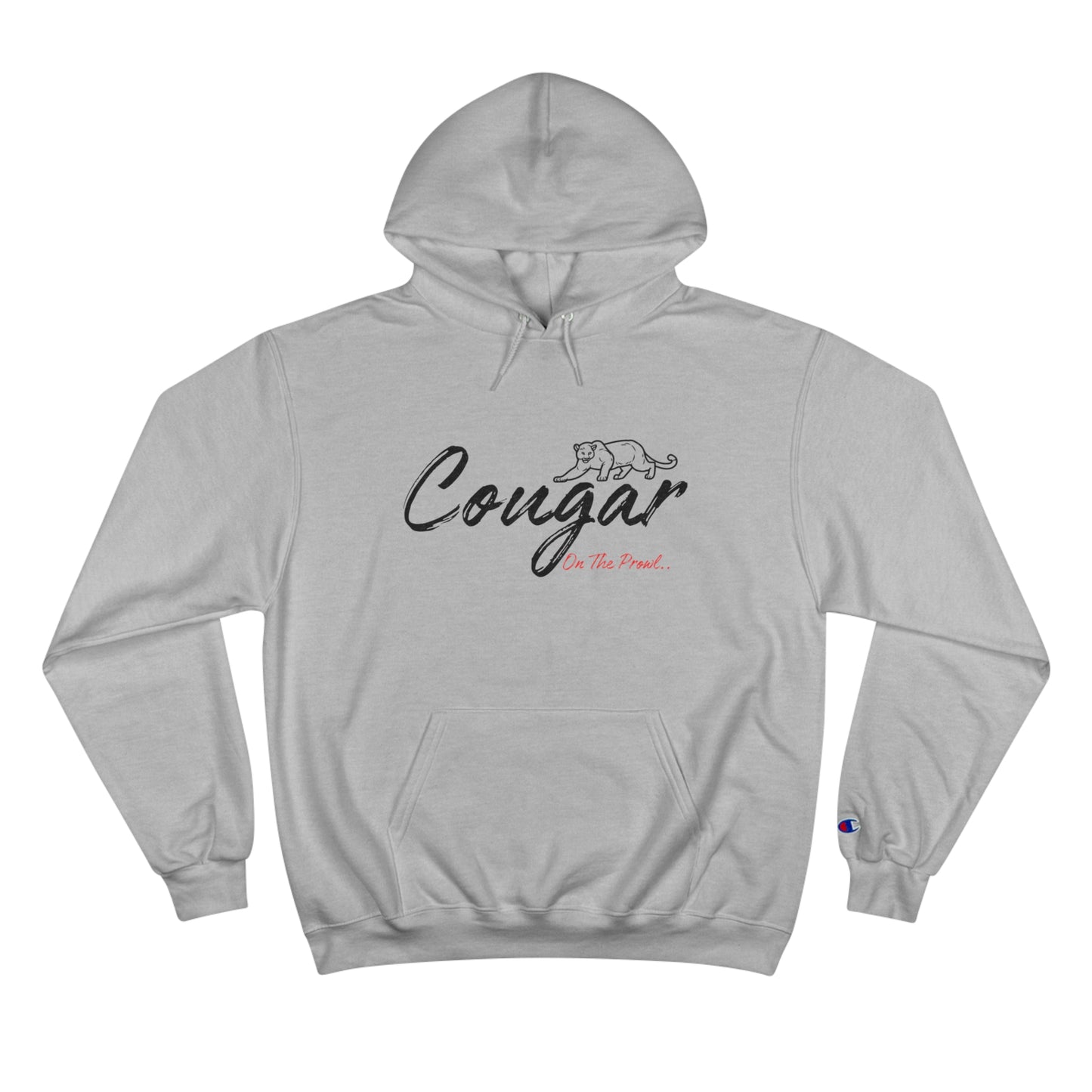 Champion Hoodie - Cougar on the Prowl