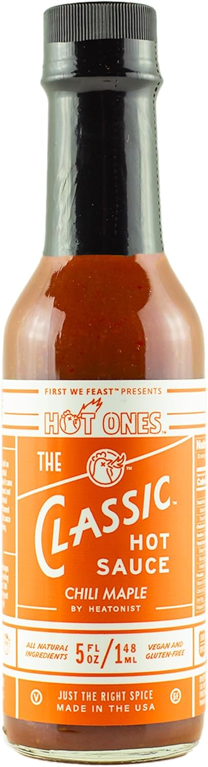 Hot Ones Classic Chili Maple Hot Sauce lucifers house of heat