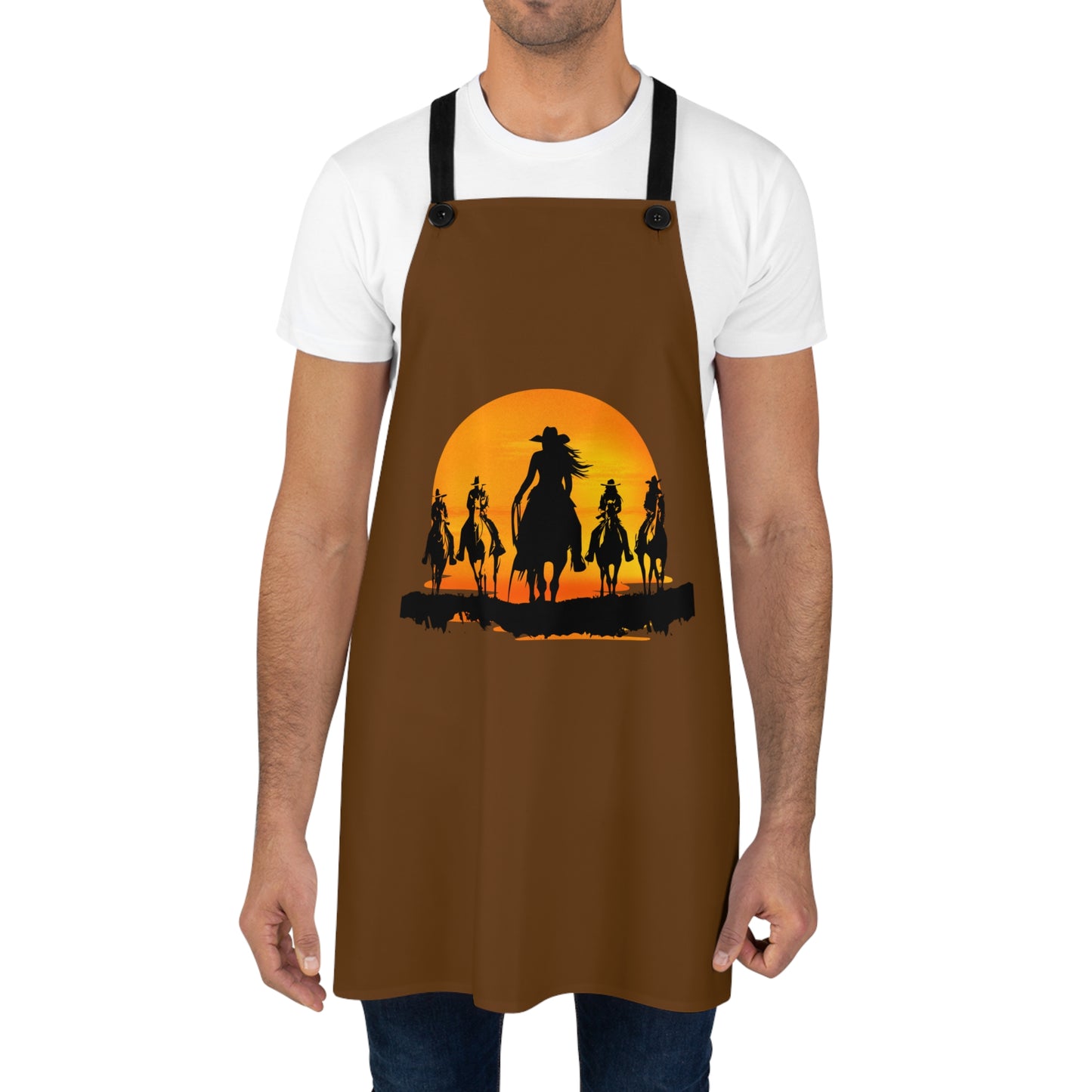 Cowgirls In The Sunset Apron (AOP)