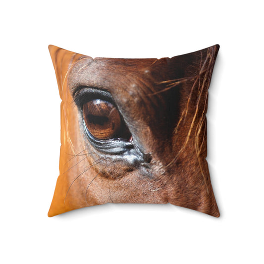 Horse Polyester Square Pillow