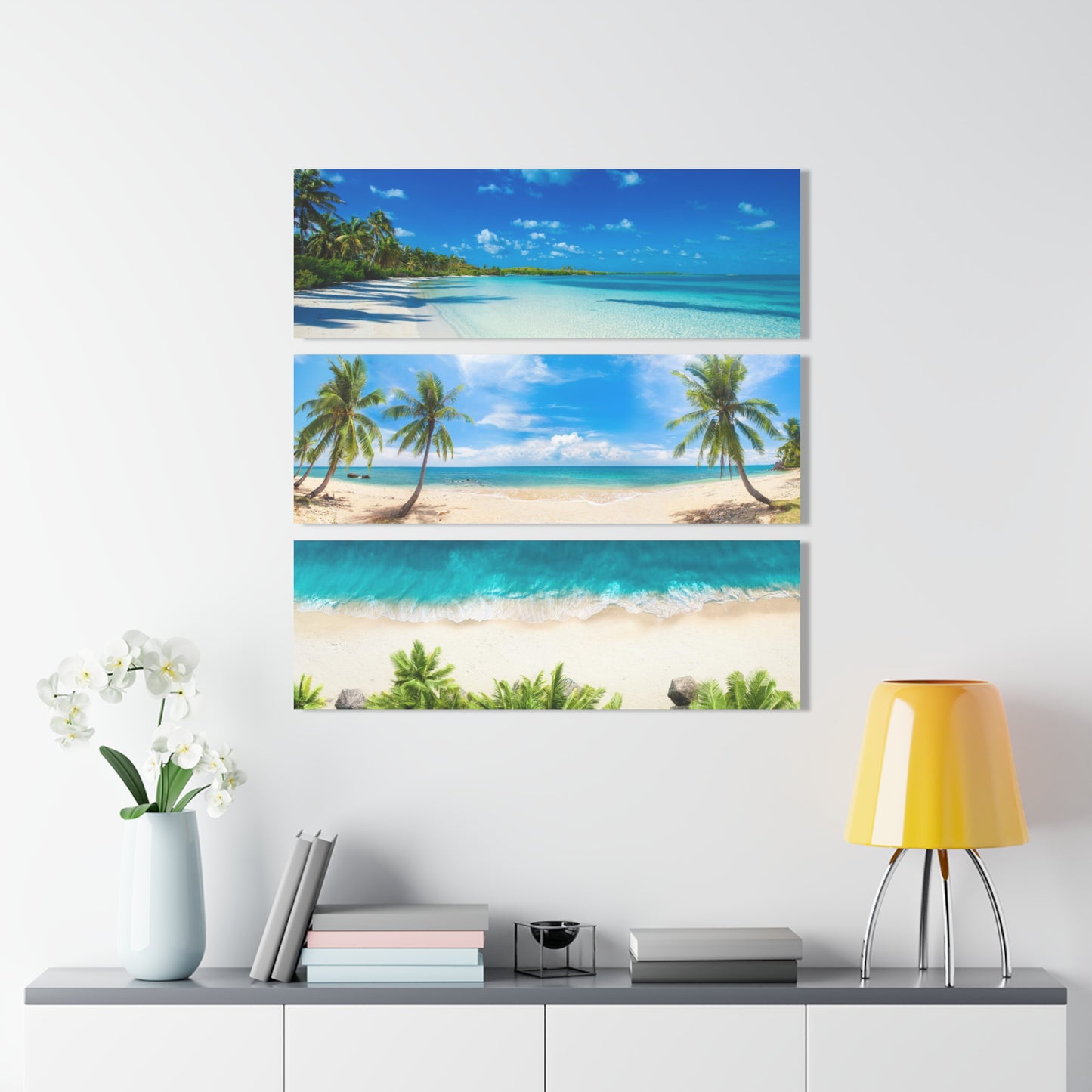 Tropical Ocean Acrylic Prints (Triptych)