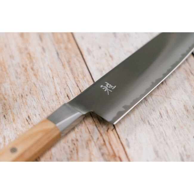 MIYABI 4000 FCV2 KOYA 8-Inch Gyutoh Knife – Beige Handle Ginza Steel