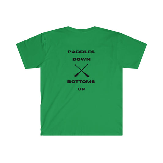 Unisex Softstyle T-Shirt - Paddles Down Bottoms Up