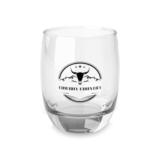 Cowboy Country Whiskey Glass