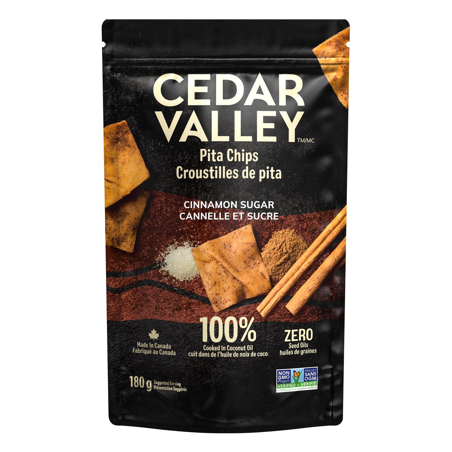 Cedar Valley Cinnamon Sugar Pita Chips Cedar Valley