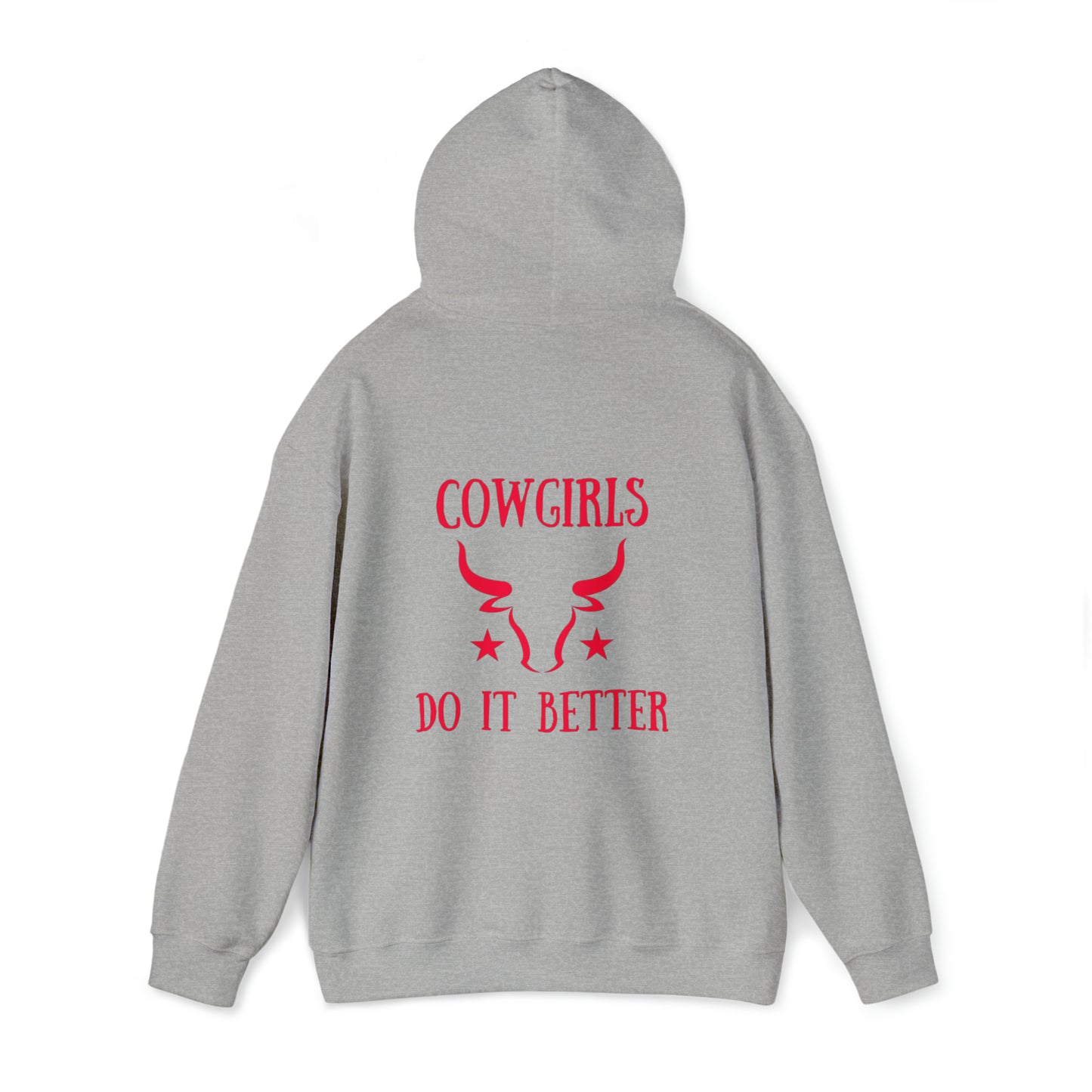 Cowgirls Do It Better Unisex Heavy Blend™ Hooded Sweatshirt