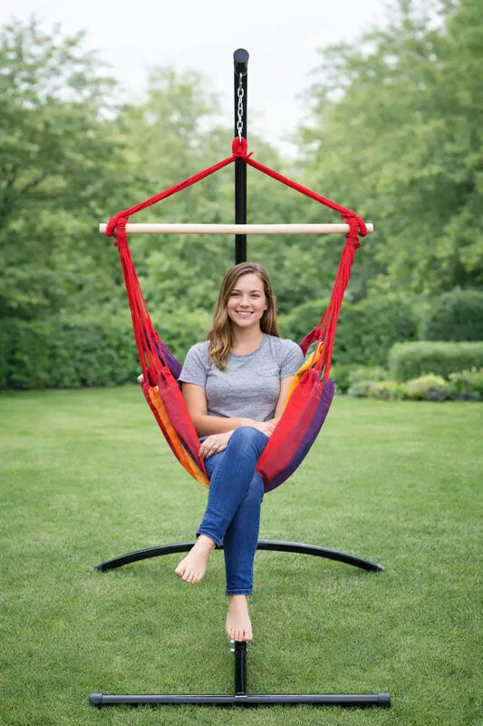 Brazilian Hammock Chair with Universal Chair Stand Hammock Universe Canada