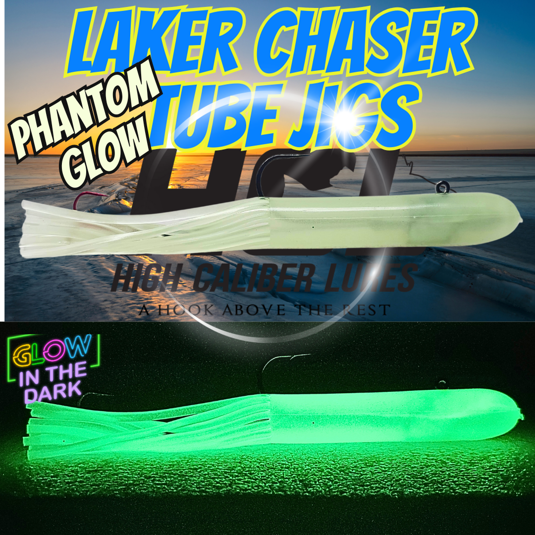 Phantom Glow Lake Trout Tube Jig - 2 Pack