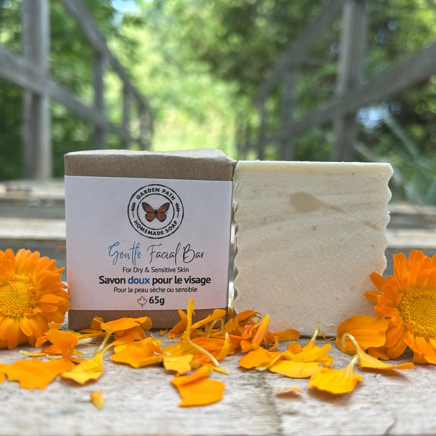 Facial Bar Soap - Gentle | Dry, Sensitive Skin | 100% Natural Ingredients